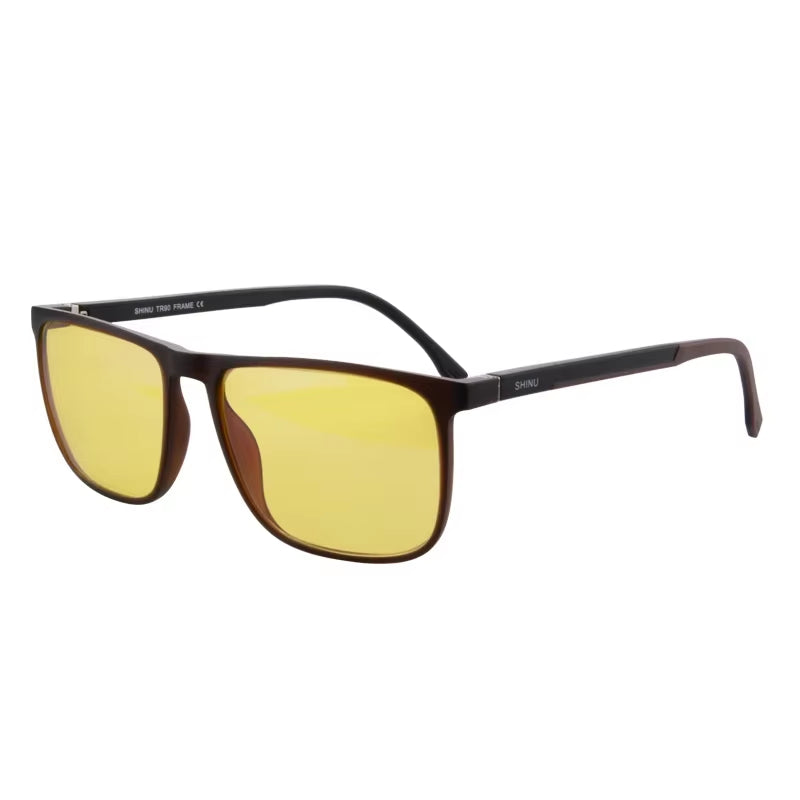 Brand Good Sleep Blue Light Blocking Glasses Men Red Lenses anti Green Light Eliminate Eye Strain Glasses Bluelight