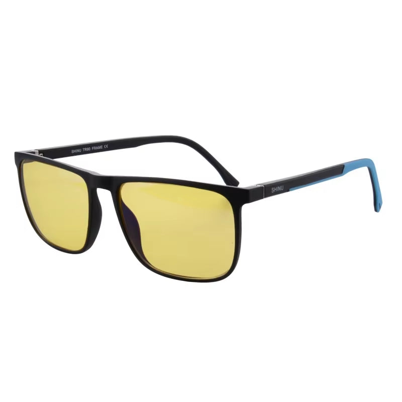 Brand Good Sleep Blue Light Blocking Glasses Men Red Lenses anti Green Light Eliminate Eye Strain Glasses Bluelight