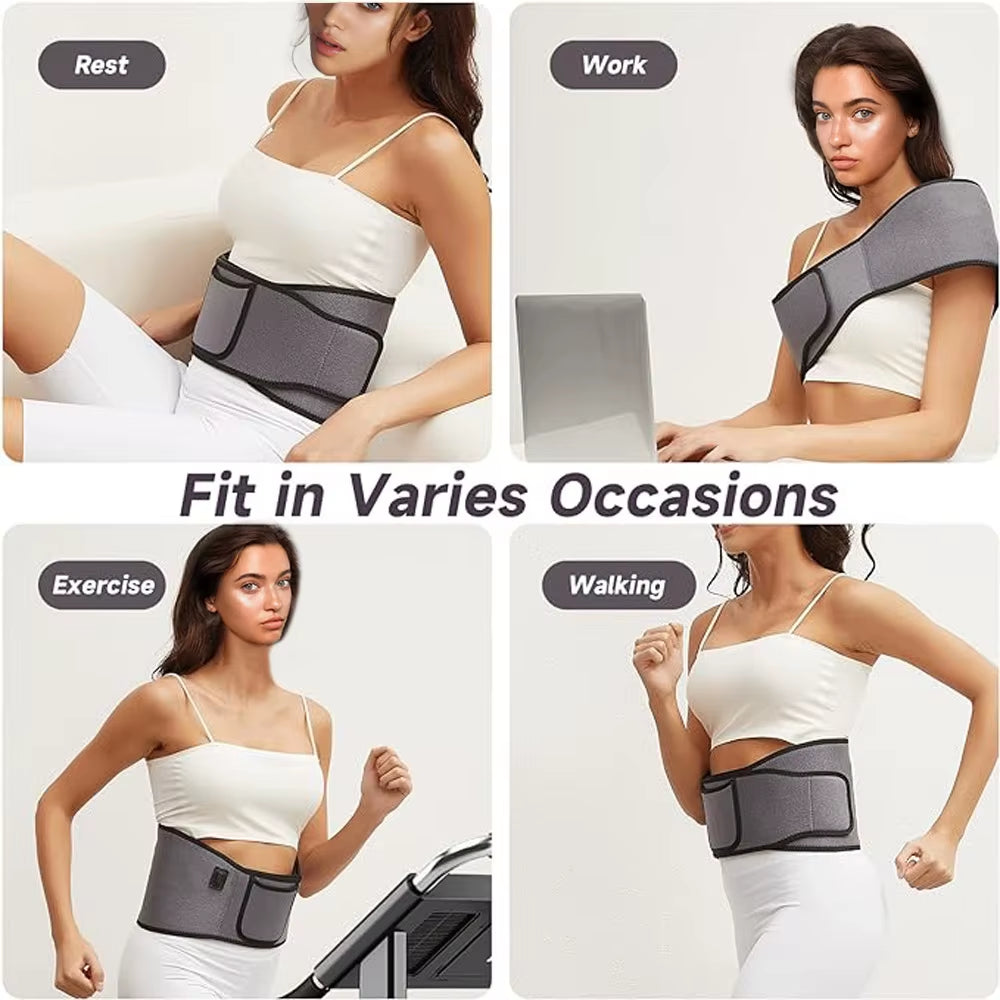 LED Infrared Red Light Therapy Belt for Body Pain Waist & Back Relief Therapy Device for Muscle Shoulder Joints Pain Relief