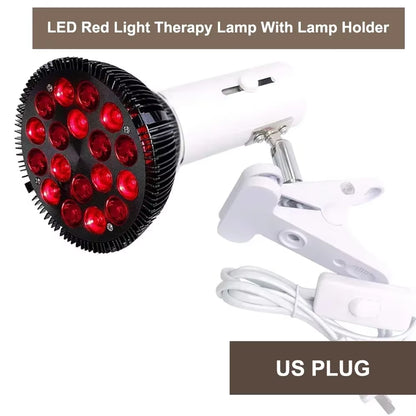 Hot Selling 54W Therapy Lamp PAR38 Black Infrared Therapy Lamp LED Beauty Lamp LED Therapy Spa anti Aging Device