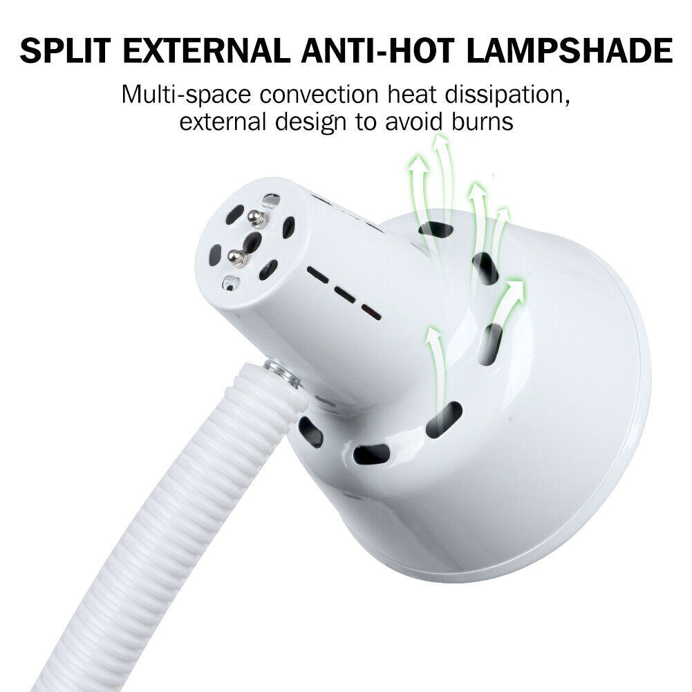 Infrared Heat Light Therapeutic Therapy Lamp Pain Relief Floor Stand / Desktop