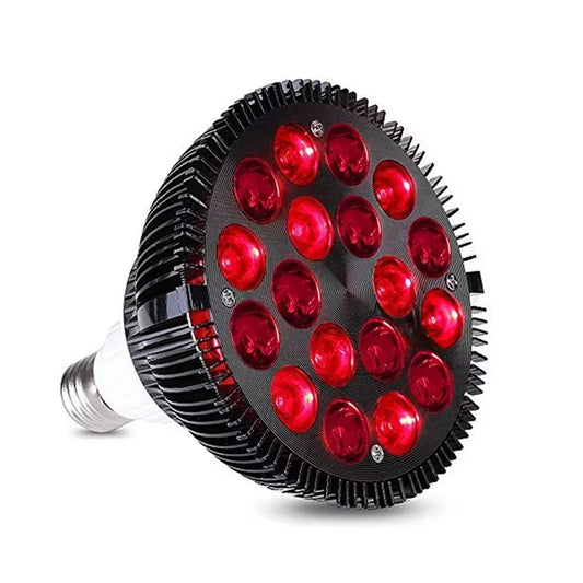 Hot Selling 54W Therapy Lamp PAR38 Black Infrared Therapy Lamp LED Beauty Lamp LED Therapy Spa anti Aging Device