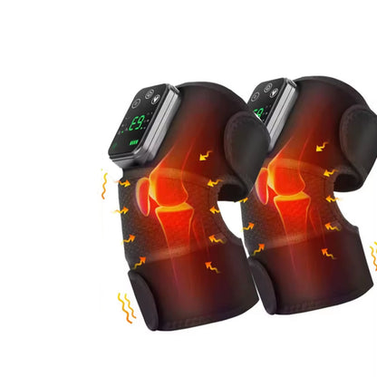 Multifunction Leg Knee Massager Joint Heating Vibration Massage Elbow Shoulder Support Thermal Knee Pad Blood Circulation