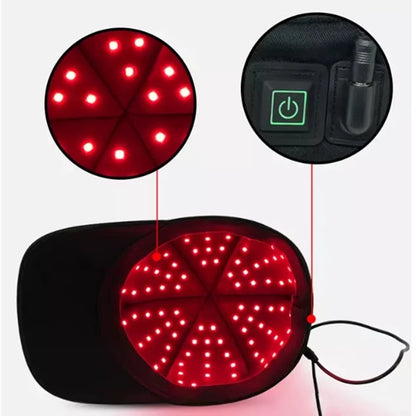 660Nm 850Nm Red Light Infrared Hair Therapy Hair Growth Cap for Hair Regrowth anti Hair Loss Relax Scalp Care Hat anti Hair 2024