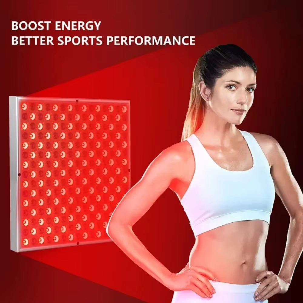 Red Light Therapy Panel 660&850 Nm Infrared Light Combination Lamp Panel for Body Pain Relief Blood Circulation Skin Beauty Lamp