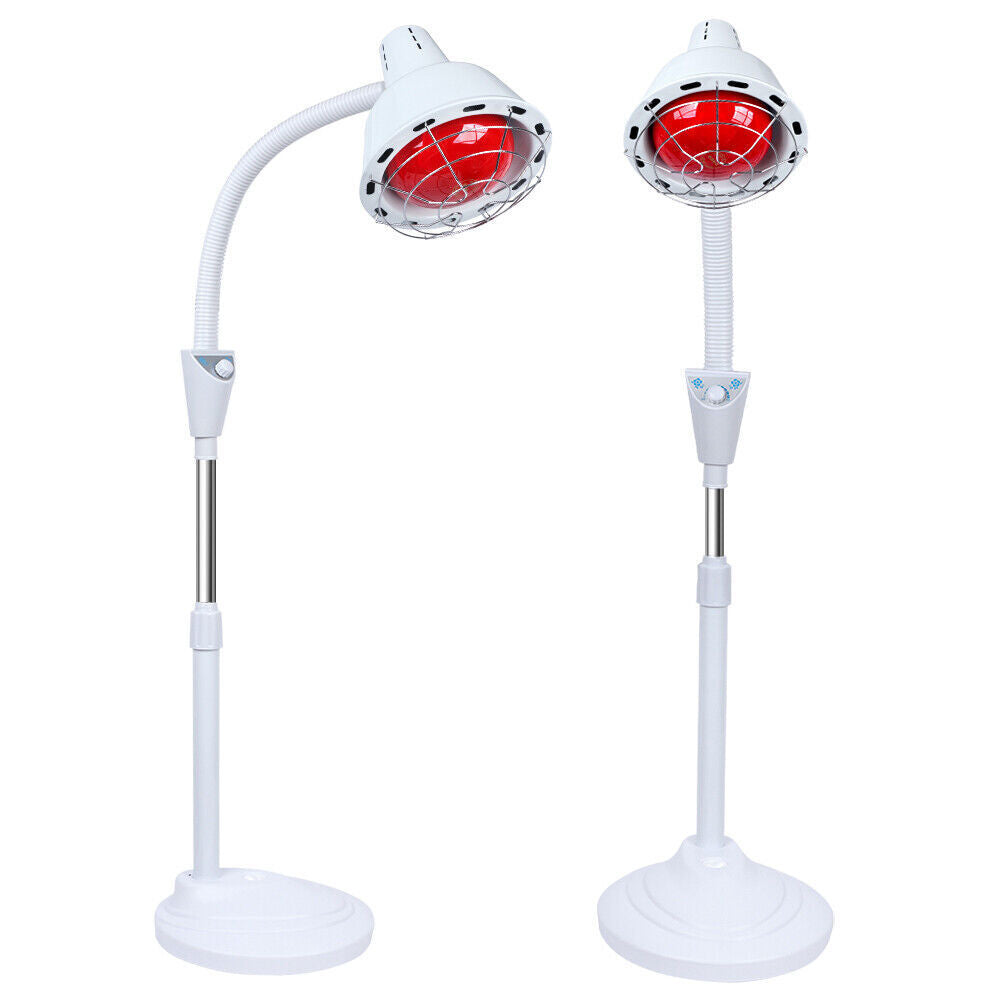 Infrared Heat Light Therapeutic Therapy Lamp Pain Relief Floor Stand / Desktop
